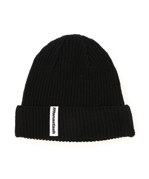 MANASTASH（マナスタッシュ）の「MANASTASH/マナスタッシュ　COTTON BEANIE コットンビーニー 7119037 ニットキャップ（ニットキャップ/ビーニー・メンズ・キナリ/ライム/インディゴブルー/グレー/ブラック・FREE）」の2枚目の写真