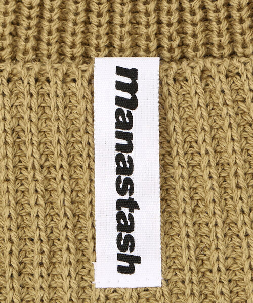 MANASTASH（マナスタッシュ）の「MANASTASH/マナスタッシュ　COTTON BEANIE コットンビーニー 7119037 ニットキャップ（ニットキャップ/ビーニー・メンズ・キナリ/ライム/インディゴブルー/グレー/ブラック・FREE）」の9枚目の写真