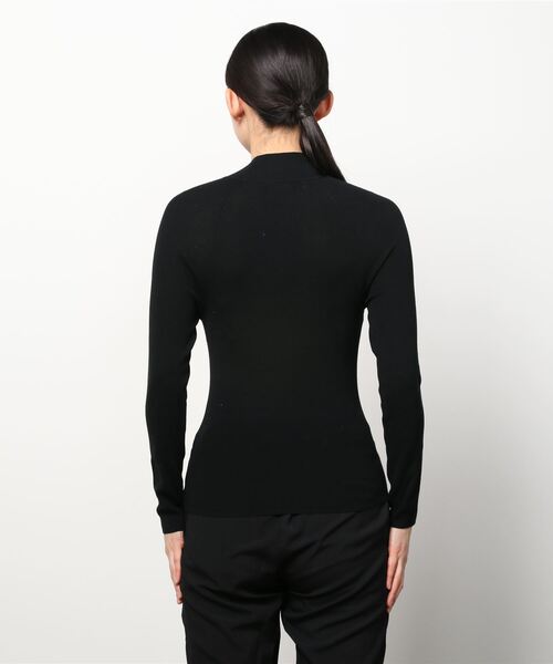 Banana Republic(バナナリパブリック)の「リブ モックネック セータートップス(ニット/セーター・レディース・ブラック/オフホワイト/レッド・S/M/XS/L)」の18枚目の写真