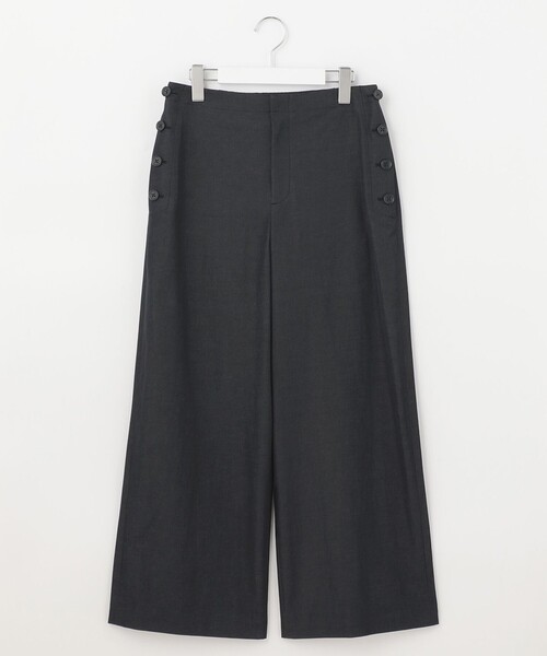 J.PRESS(ジェイプレス)の「【洗える・吸水速乾】コットン麻シェルドライ ワイド パンツ(その他パンツ・レディース・カーキ系/ホワイト系/ネイビー系・11/13/7/9)」の15枚目の写真