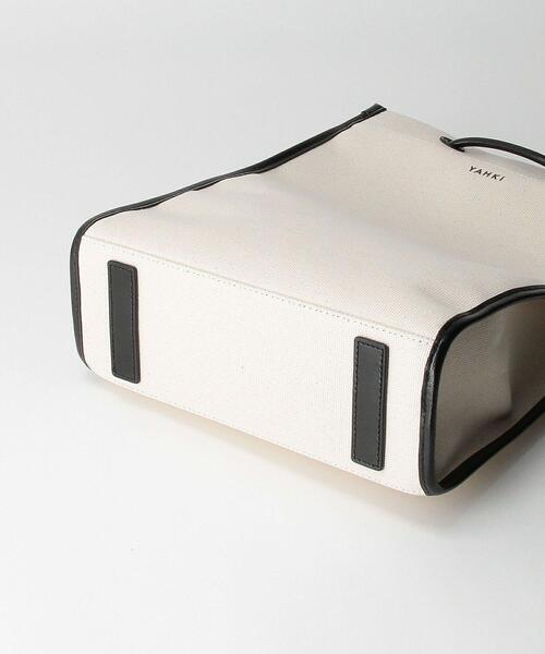 YAHKI(ヤーキ)の「<YAHKI>キャンバス スクエアミドル トートバッグ(トートバッグ・レディース・ブラック/グレー・FREE)」の15枚目の写真