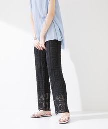 ITEMS URBANRESEARCH | クロシェパッチワークニットパンツ(その他パンツ)