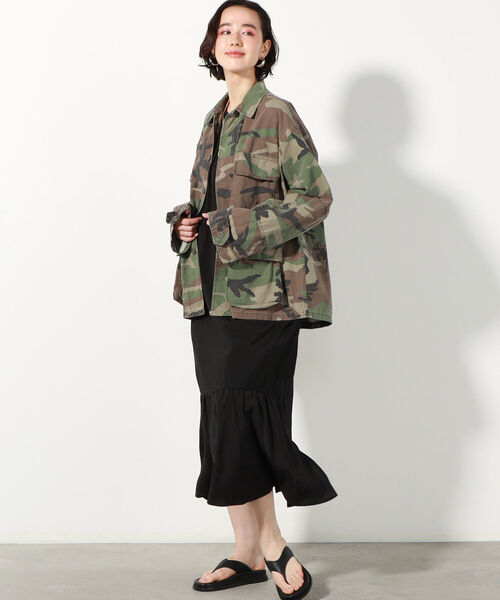 ROTHCO（ロスコ）の「【ROTHCO/ロスコ】BDU シャツブルゾン（ブルゾン・レディース・ブラック/グリーン系その他4/オリーブ・LARGE）」の21枚目の写真
