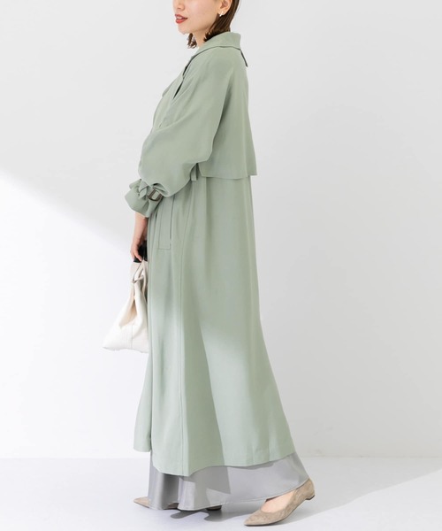 URBAN RESEARCH Sonny Label（アーバンリサーチサニーレーベル）の「変形トレンチコート（トレンチコート・レディース・チャコールグレー/ベージュ/ライトカーキ・FREE）」の7枚目の写真