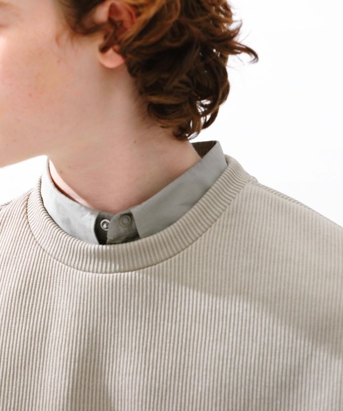 niko and...（ニコアンド）の「脇スリットカットベスト（ベスト・メンズ・ブラック/ブルー/スモーク・FREE）」の5枚目の写真