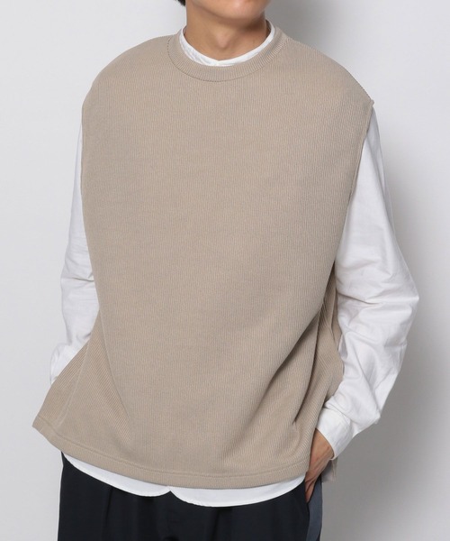 niko and...（ニコアンド）の「脇スリットカットベスト（ベスト・メンズ・ブラック/ブルー/スモーク・FREE）」の12枚目の写真