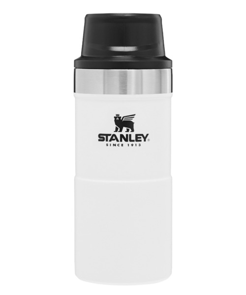 STANLEY(スタンレー)の「【STANLEY】スタンレー クラシック真空ワンハンドマグⅡ 0.35L(水筒・メンズ・ブラック/ホワイト/グリーン・FREE)」の2枚目の写真