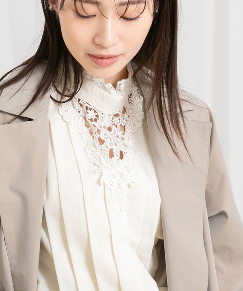 margaux（マルゴー）の「CヴィンテージレースHN（シャツ/ブラウス