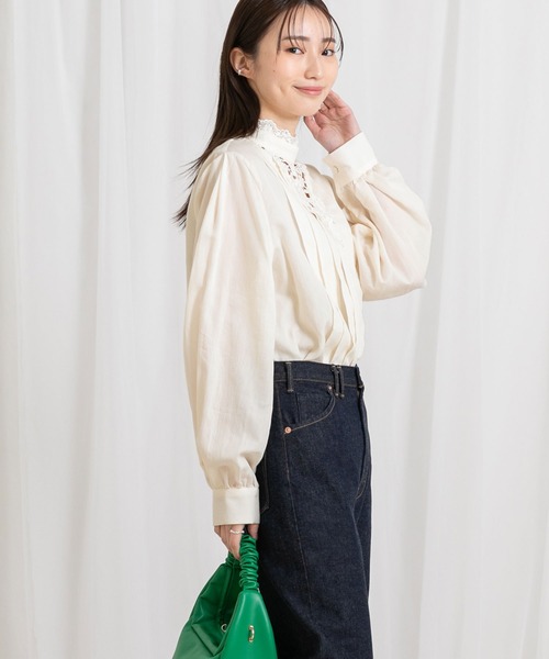 margaux（マルゴー）の「CヴィンテージレースHN（シャツ/ブラウス