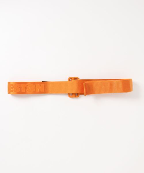 HERON PRESTON(ヘロンプレストン)の「【HERON PRESTON】TAPE BELT 4CM CLASSIC BUCKLE(ベルト・メンズ・オレンジ・F)」の3枚目の写真