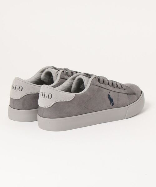 POLO RALPH LAUREN(ポロ ラルフ ローレン)の「【POLO RALPH LAUREN】ポロラルフローレン スニーカー THERON Ⅲ(セロン3) RF102604(スニーカー・レディース・グレー・23.5cm)」の2枚目の写真