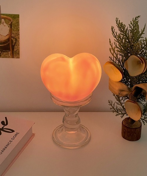 ぷっくりハートランプ（照明）｜Made in I（メイドインアイ）の