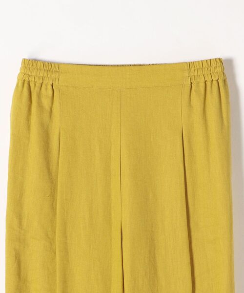 SHIPS any（シップス エニィ）の「SHIPS any: リネン ミックス イージー パンツ◇◇（その他パンツ・レディース・グリーン/ネイビー/ライトブルー/イエロー・36/38）」の6枚目の写真