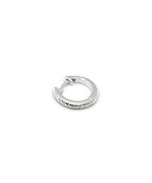 THEATER（シアター）の「THEATER シアター リーフデザインクリッカーリングピアス（片耳用）（ピアス（片耳用）・レディース・シルバー・FREE）」の10枚目の写真