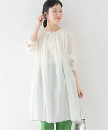 soil | 【SOIL/ソイル】SUPER FINE VOLIE WITH POLYSELVAGE G：ワンピース(ワンピース)