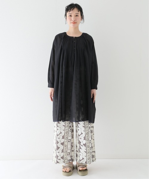 soil（ソイル）の「【SOIL/ソイル】SUPER FINE VOLIE WITH POLYSELVAGE G：ワンピース（ワンピース・レディース・ホワイト/ブラック・1）」の11枚目の写真