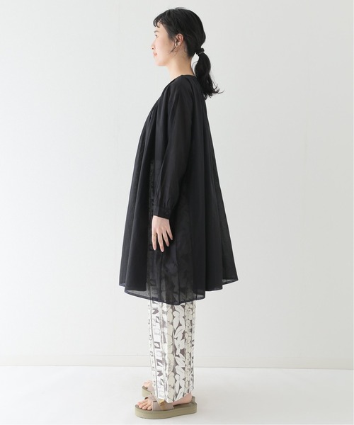 soil（ソイル）の「【SOIL/ソイル】SUPER FINE VOLIE WITH POLYSELVAGE G：ワンピース（ワンピース・レディース・ホワイト/ブラック・1）」の6枚目の写真