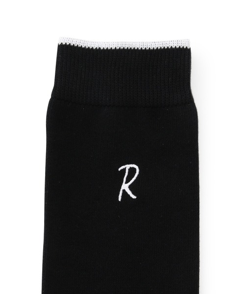 JUN&ROPE'（ジュンアンドロペ）の「【抗菌防臭】ロゴ入りニーハイソックス（ソックス/靴下・レディース・ホワイト/ブラック/ネイビー・FREE）」の5枚目の写真