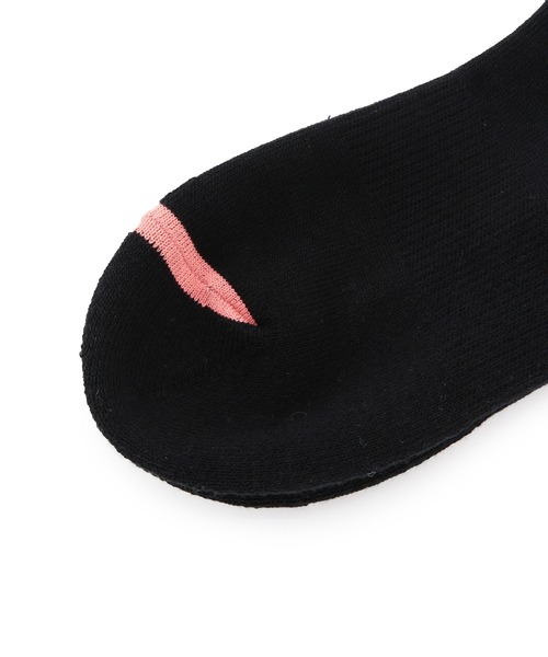 JUN&ROPE'（ジュンアンドロペ）の「【抗菌防臭】ロゴ入りニーハイソックス（ソックス/靴下・レディース・ホワイト/ブラック/ネイビー・FREE）」の7枚目の写真