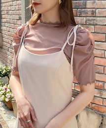 ハイネックシアートップス