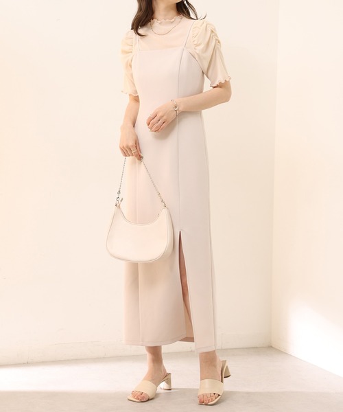 one after another NICE CLAUP（ワンアフターアナザーナイスクラップ）の「ハイネックシアートップス（Tシャツ/カットソー・レディース・アイボリー/グレー×サックスブルー/ブラウン/モカ・FREE）」の14枚目の写真