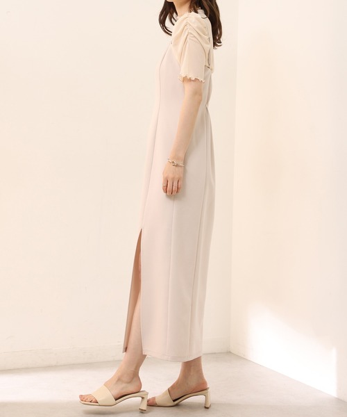 one after another NICE CLAUP（ワンアフターアナザーナイスクラップ）の「ハイネックシアートップス（Tシャツ/カットソー・レディース・アイボリー/グレー×サックスブルー/ブラウン/モカ・FREE）」の15枚目の写真