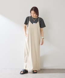 Omekashi | ストレッチサテンキャミワンピース(ワンピース)