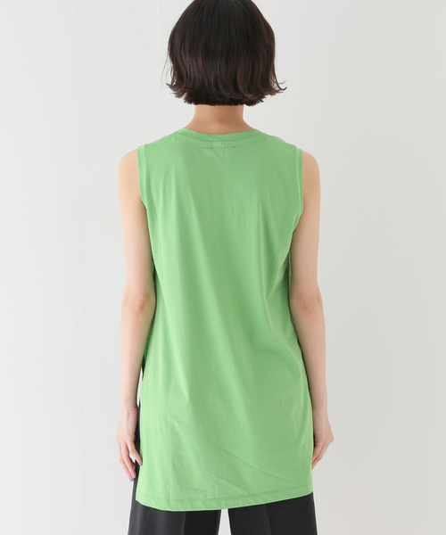 SLOBE IENA(スローブイエナ)の「【ESLOW/エスロー】 ORGANIC JERSEYカットソー(Tシャツ/カットソー・レディース・ホワイト/イエロー/グリーン・FREE)」の12枚目の写真