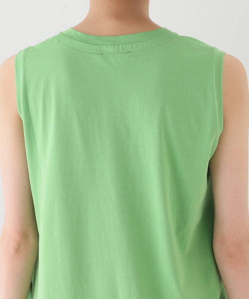 SLOBE IENA(スローブイエナ)の「【ESLOW/エスロー】 ORGANIC JERSEYカットソー(Tシャツ/カットソー・レディース・ホワイト/イエロー/グリーン・FREE)」の15枚目の写真