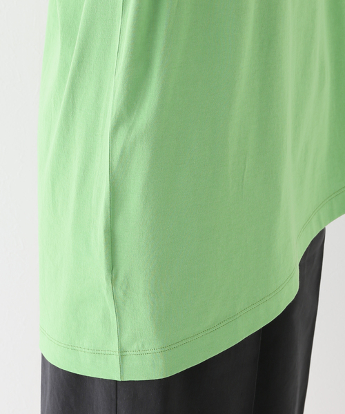 SLOBE IENA(スローブイエナ)の「【ESLOW/エスロー】 ORGANIC JERSEYカットソー(Tシャツ/カットソー・レディース・ホワイト/イエロー/グリーン・FREE)」の18枚目の写真
