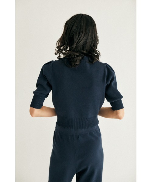 M_（エムアンダーバー）の「【M_】COMPACT KNIT トップス（ニット/セーター・レディース・アイボリー/ネイビー/ライトパープル・FREE）」の19枚目の写真