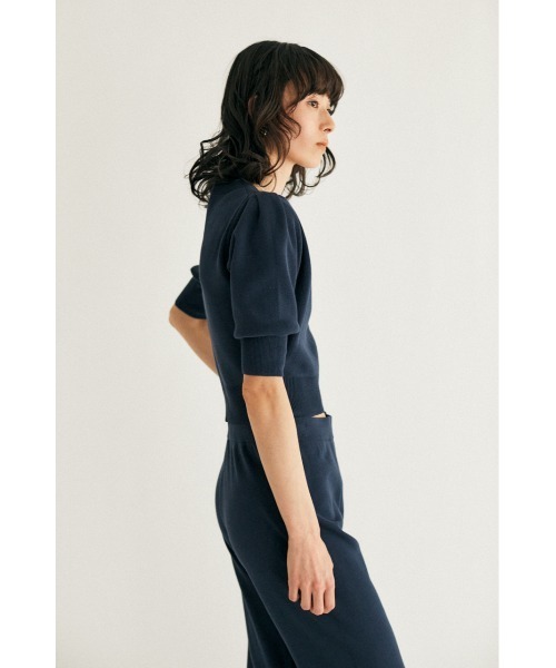 M_（エムアンダーバー）の「【M_】COMPACT KNIT トップス（ニット/セーター・レディース・アイボリー/ネイビー/ライトパープル・FREE）」の20枚目の写真