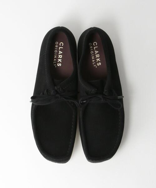Clarks(クラークス)の「<CLARKS> WALLABEE/ワラビー(スニーカー・メンズ・ブラック/ベージュ・7/9/8)」の2枚目の写真