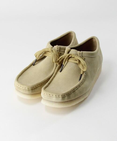 Clarks(クラークス)の「<CLARKS> WALLABEE/ワラビー(スニーカー・メンズ・ブラック/ベージュ・7/9/8)」の3枚目の写真