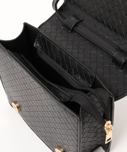 Coo+i（クーイ）の「スクエアミニショルダーバッグ（ショルダーバッグ・レディース・ブラック/ブラウン/グリーン・FREE）」の5枚目の写真