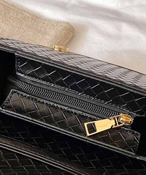 Coo+i（クーイ）の「スクエアミニショルダーバッグ（ショルダーバッグ・レディース・ブラック/ブラウン/グリーン・FREE）」の14枚目の写真