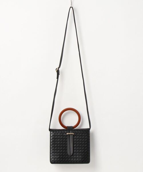 Coo+i（クーイ）の「スクエアミニショルダーバッグ（ショルダーバッグ・レディース・ブラック/ブラウン/グリーン・FREE）」の20枚目の写真