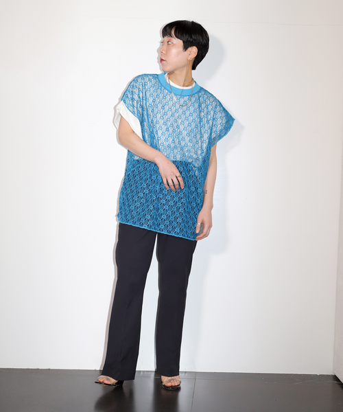 CITYSHOP（シティーショップ）の「DRY OX BACK SLIT パンツ（その他パンツ・レディース・ブラック/グリーン・36/38）」の21枚目の写真