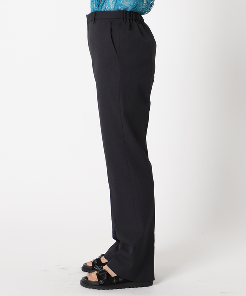 CITYSHOP（シティーショップ）の「DRY OX BACK SLIT パンツ（その他パンツ・レディース・ブラック/グリーン・36/38）」の3枚目の写真