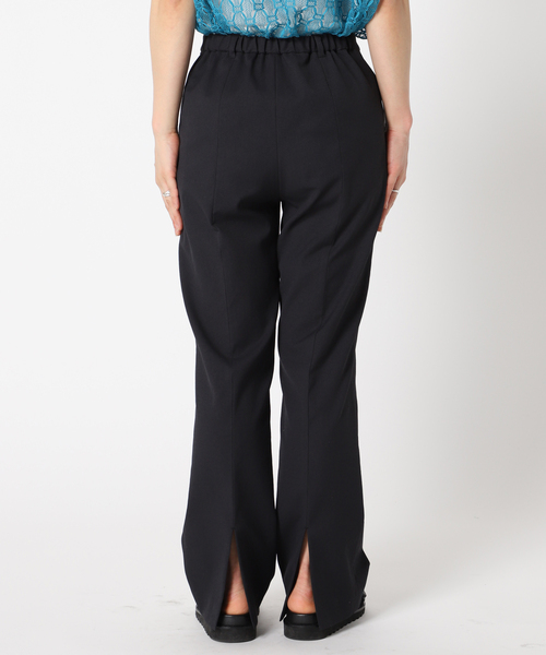 CITYSHOP（シティーショップ）の「DRY OX BACK SLIT パンツ（その他パンツ・レディース・ブラック/グリーン・36/38）」の4枚目の写真