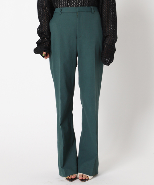 CITYSHOP（シティーショップ）の「DRY OX BACK SLIT パンツ（その他パンツ・レディース・ブラック/グリーン・36/38）」の13枚目の写真