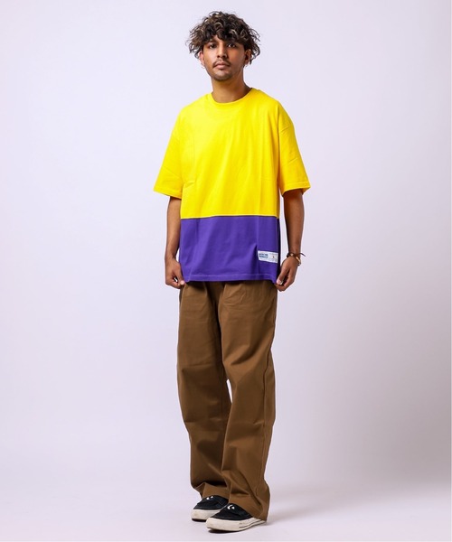 JOINT WORKS(ジョイントワークス)の「【GERRY COSBY / ジェリー コスビー】 2tone crew tee(Tシャツ/カットソー・メンズ・グレー/イエロー・LARGE/X-LARGE)」の6枚目の写真