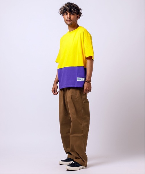 JOINT WORKS(ジョイントワークス)の「【GERRY COSBY / ジェリー コスビー】 2tone crew tee(Tシャツ/カットソー・メンズ・グレー/イエロー・LARGE/X-LARGE)」の18枚目の写真
