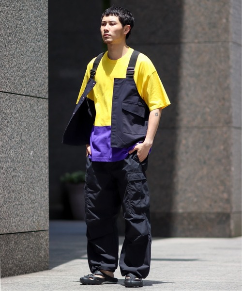 JOINT WORKS(ジョイントワークス)の「【GERRY COSBY / ジェリー コスビー】 2tone crew tee(Tシャツ/カットソー・メンズ・グレー/イエロー・LARGE/X-LARGE)」の7枚目の写真