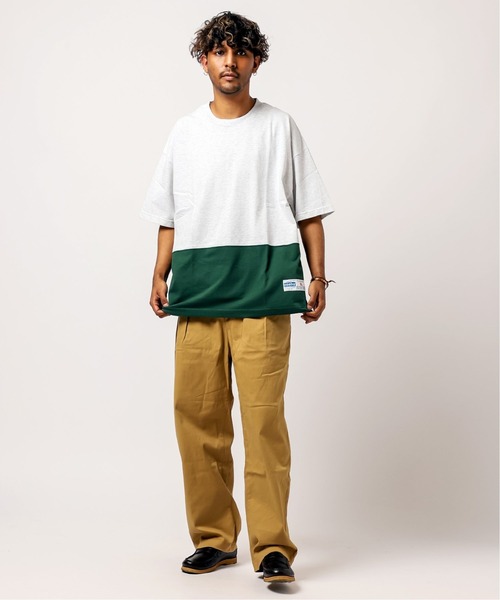 JOINT WORKS(ジョイントワークス)の「【GERRY COSBY / ジェリー コスビー】 2tone crew tee(Tシャツ/カットソー・メンズ・グレー/イエロー・LARGE/X-LARGE)」の10枚目の写真