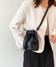 巾着ショルダーBAG　携帯　IPHONE