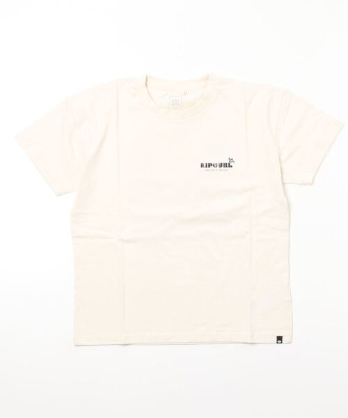 rip curl(リップカール)の「【RIP CURL リップカール】レディースバックプリントTシャツ(Tシャツ/カットソー・レディース・ナチュラル・SMALL/MEDIUM/X-SMALL/LARGE)」の1枚目の写真