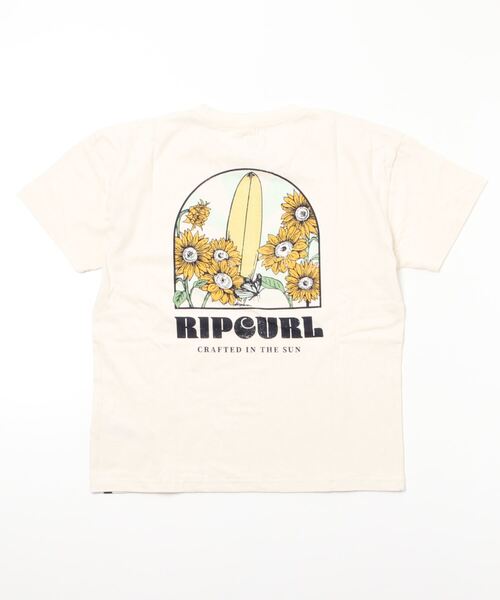 rip curl(リップカール)の「【RIP CURL リップカール】レディースバックプリントTシャツ(Tシャツ/カットソー・レディース・ナチュラル・SMALL/MEDIUM/X-SMALL/LARGE)」の2枚目の写真