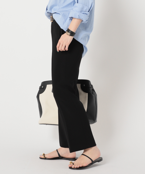 AP STUDIO（エーピーストゥディオ）の「セミフレアクロップドパンツ（その他パンツ・レディース・ブラック・36/40/38/34）」の11枚目の写真