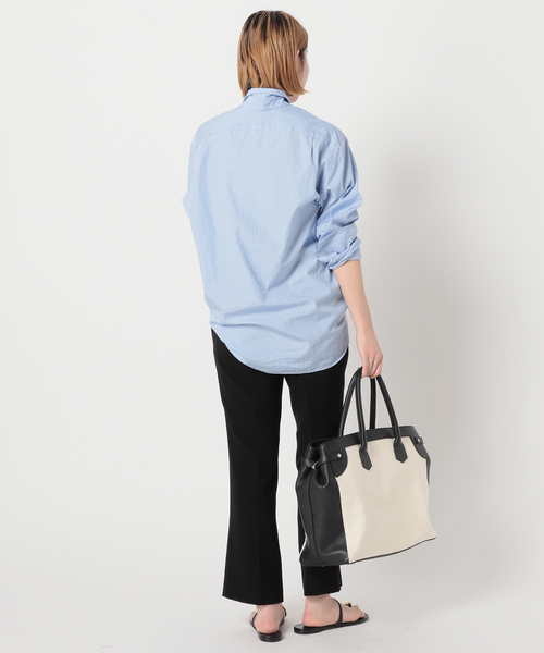 新品タグ付き AP STUDIO セミフレアクロップドパンツ 38